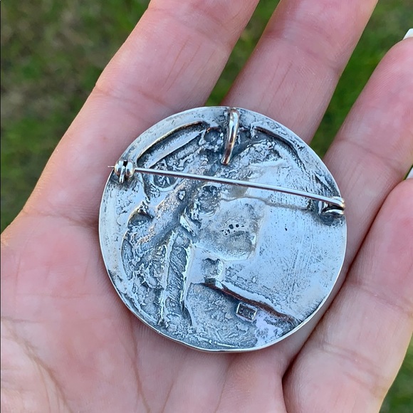 ビンテージペンダント　アルマンド・バルガス　アンティーク Vintage Sterling Silver Armand Bargas Pendant/Pin